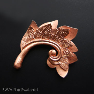 SVVA jewelry Copper Brooch