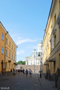 View to the white Cathedral