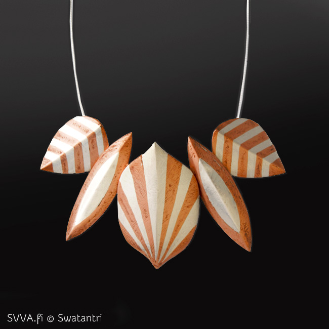 SVVA Silver Jewelry Leaves & Lines